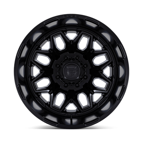 FLUX DRW 22X8.25 8X6.5 -265 BLK-OUT (DR)
