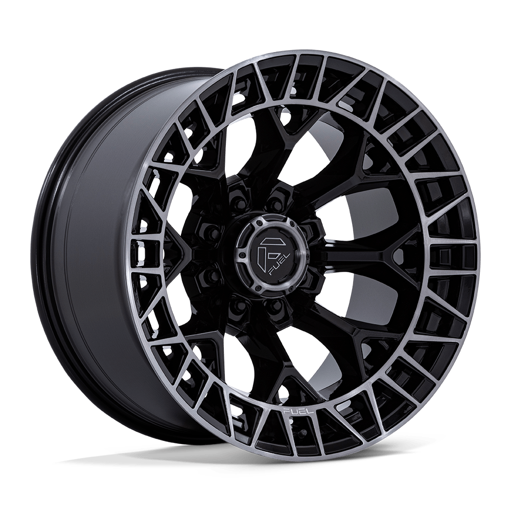 Fuel CHARGER Gloss Black Brushed Dark Tint Wheels