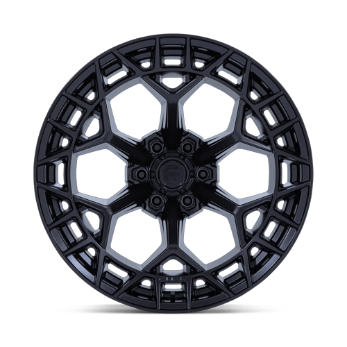 Fuel CHARGER Blackout wheel view 3