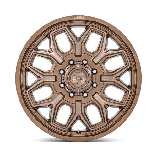 Fuel FLUX DUALLY Platinum Bronze wheel view 3