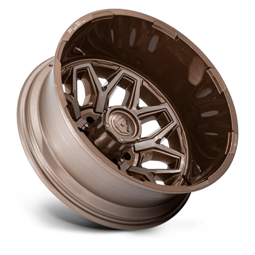 Fuel FLUX DUALLY Platinum Bronze wheel view 2