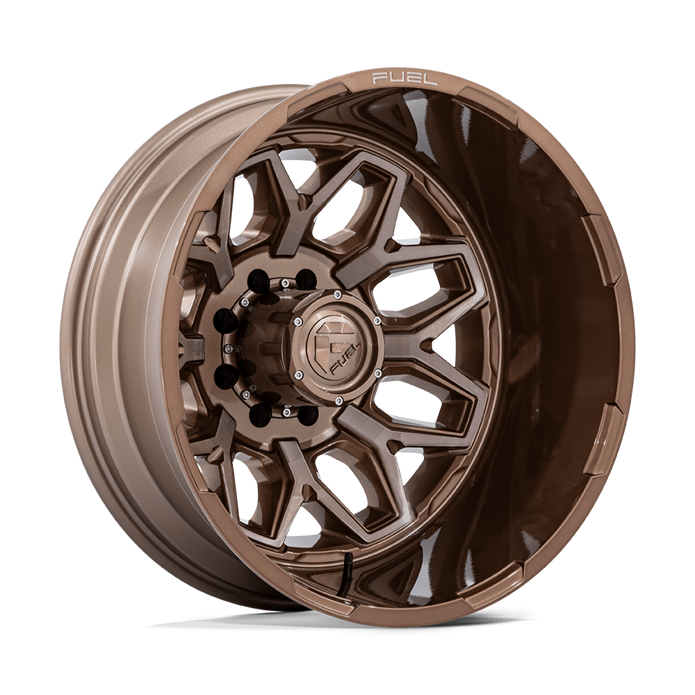 Fuel FLUX DUALLY Platinum Bronze Wheels