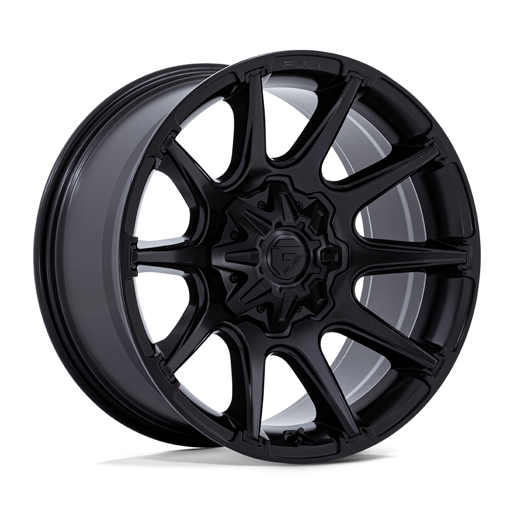 Fuel SUPER C Matte Black wheel view 4