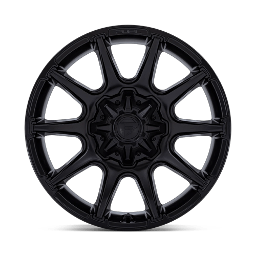 Fuel SUPER C Matte Black wheel view 3