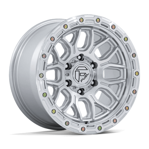 Fuel SURGE Gloss Silver W/ Machined Face wheel