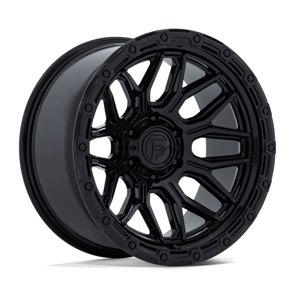 Fuel SURGE Gloss Black wheel view 4