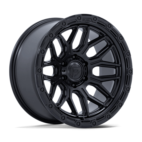 Fuel SURGE Matte Black W/ Gloss Black Lip wheel