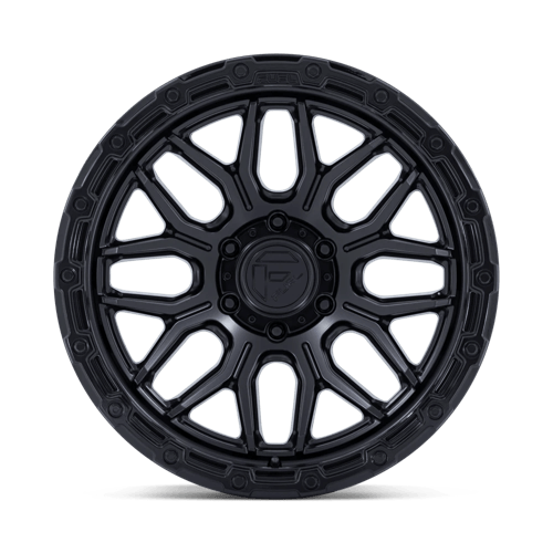 Fuel SURGE Matte Black W/ Gloss Black Lip wheel view 3