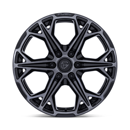 Fuel HAMMERHEAD Gloss Black Dark Tinted Clear wheel view 3