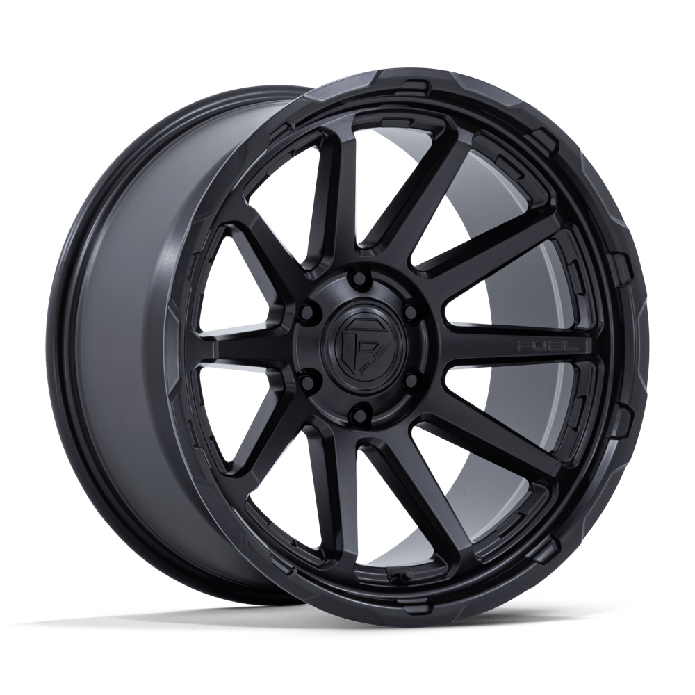 Fuel CIRCUIT Matte Black wheel view 4