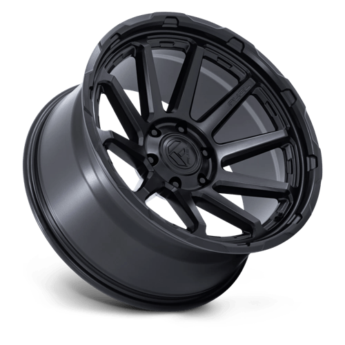 Fuel CIRCUIT Matte Black wheel view 2