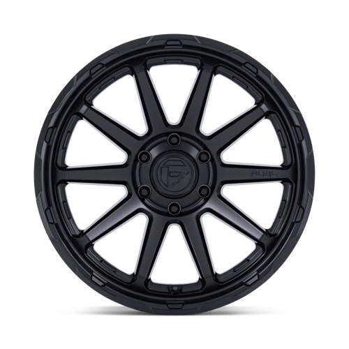 Fuel CIRCUIT Matte Black wheel view 3