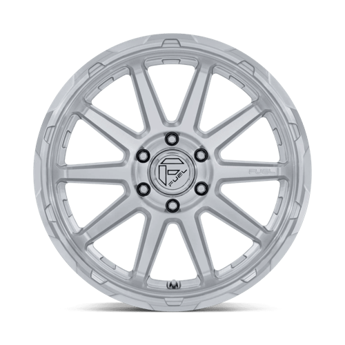 Fuel CIRCUIT Gloss Silver W/ Machined Face wheel view 3