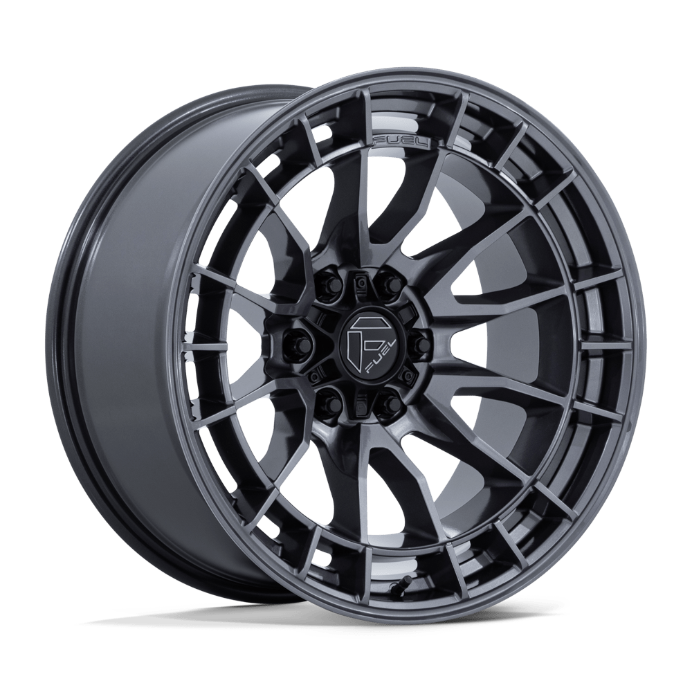 Fuel REVOLT Gloss Gunmetal wheel view 4