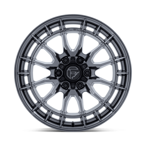 Fuel REVOLT Gloss Gunmetal wheel view 3