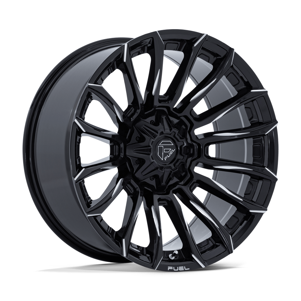 Fuel BLADE Gloss Black Milled wheel view 4