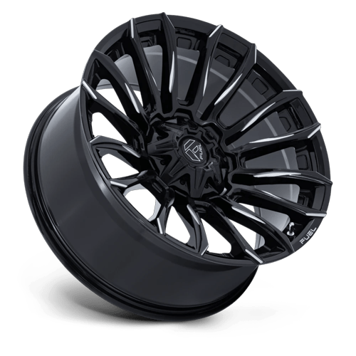 Fuel BLADE Gloss Black Milled wheel view 2
