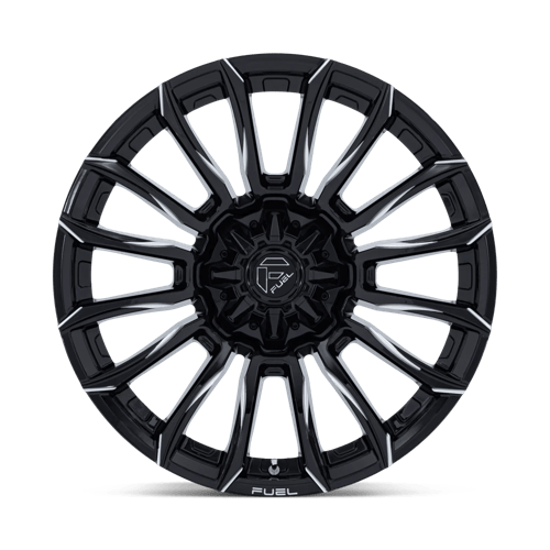 Fuel BLADE Gloss Black Milled wheel view 3