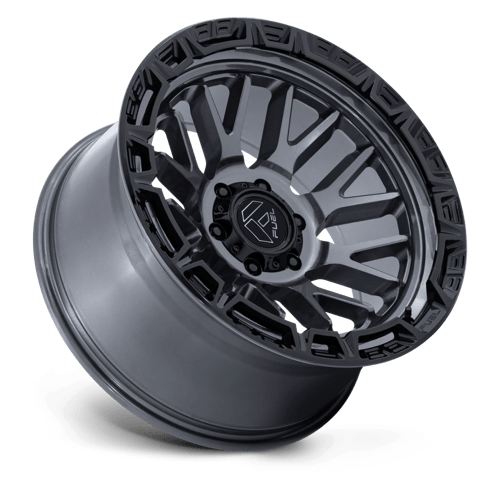 Fuel RAIL Gloss Gunmetal W/ G-Blk Lip wheel view 2