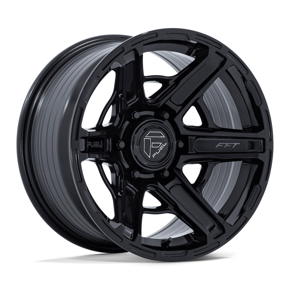 Fuel GAMBIT Gloss Black wheel view 4