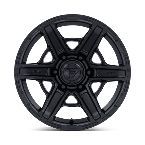 Fuel GAMBIT Matte Black wheel view 3