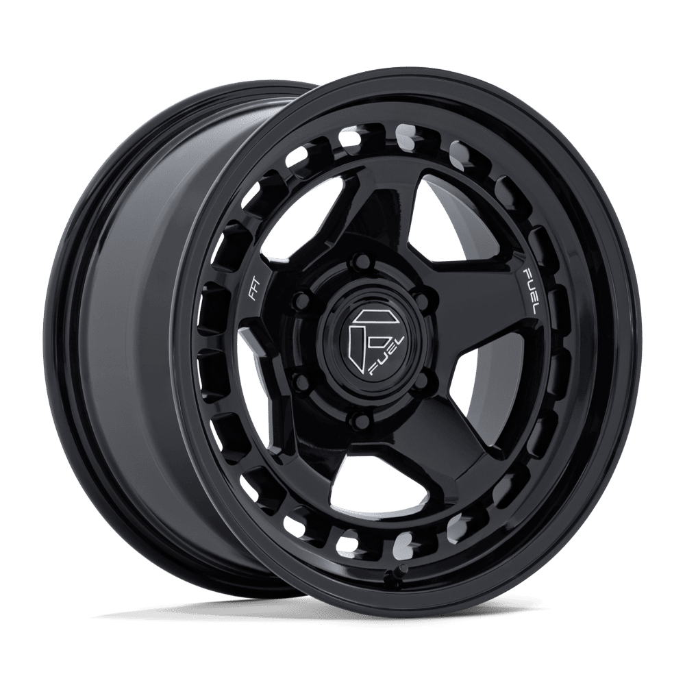 Fuel CORE Gloss Black wheel view 4