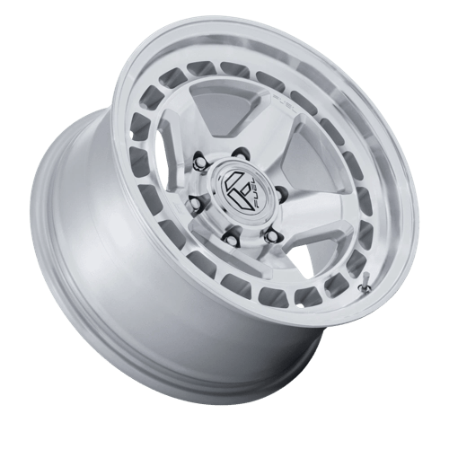 Fuel CORE Hyper Silver W/ Machined Face wheel view 2