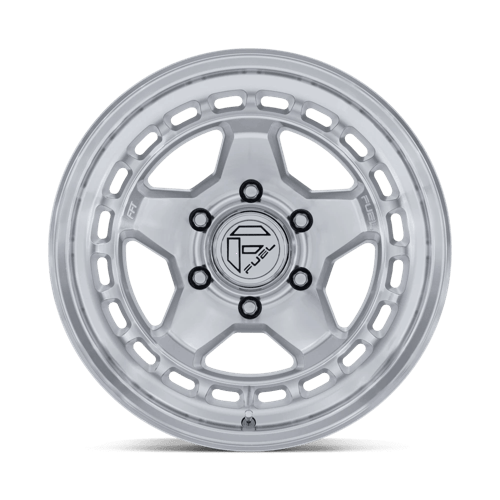 Fuel CORE Hyper Silver W/ Machined Face wheel view 3