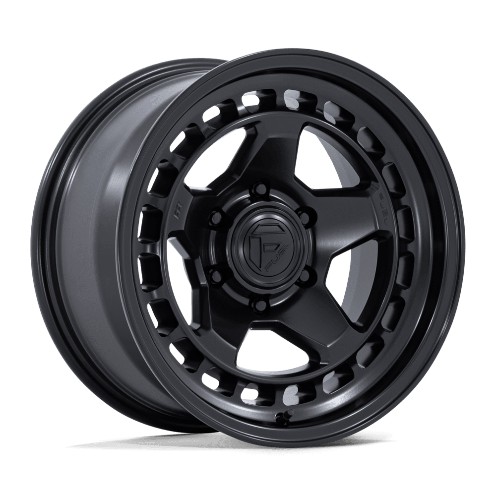 Fuel CORE Matte Black wheel view 4