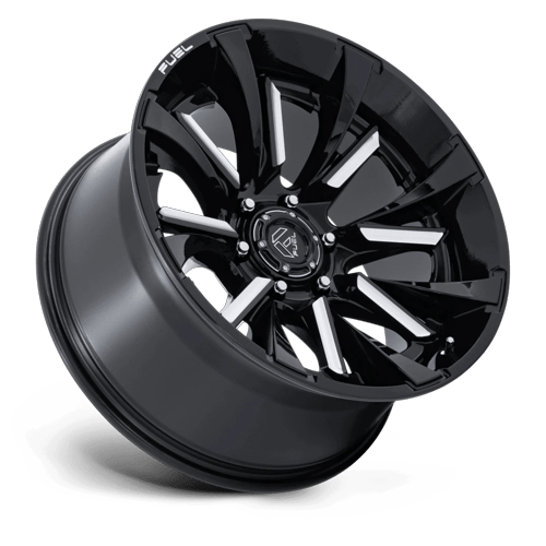 Fuel TANTRUM Gloss Black Milled wheel view 2