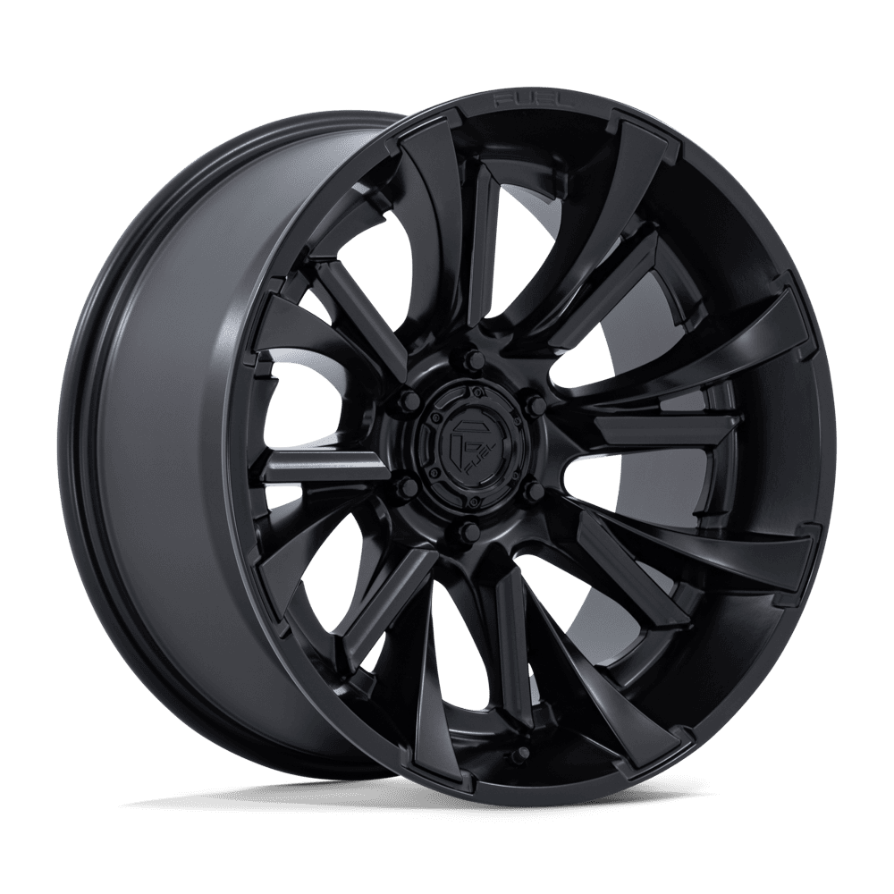 Fuel TANTRUM Matte Black wheel view 4