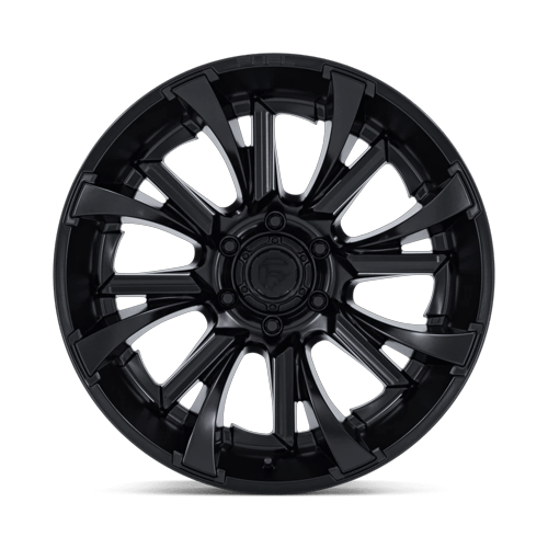 Fuel TANTRUM Matte Black wheel view 3
