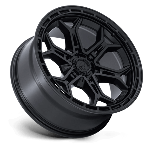 Fuel HEATHEN Matte Black wheel view 2