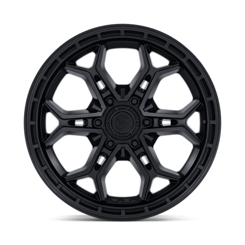 Fuel HEATHEN Matte Black wheel view 3