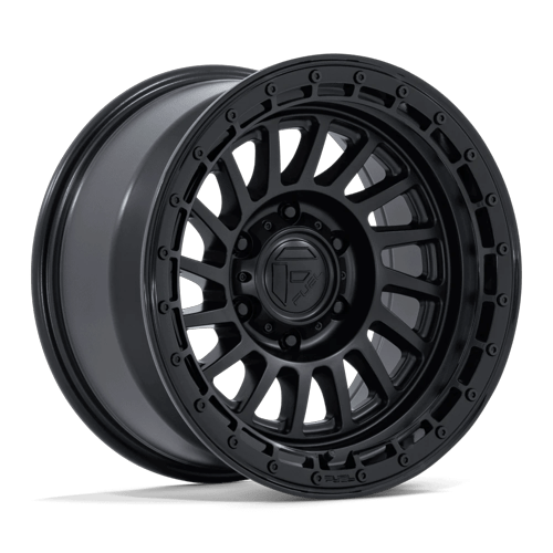 Fuel HAVOC Matte Black W/ Gloss Black Lip wheel