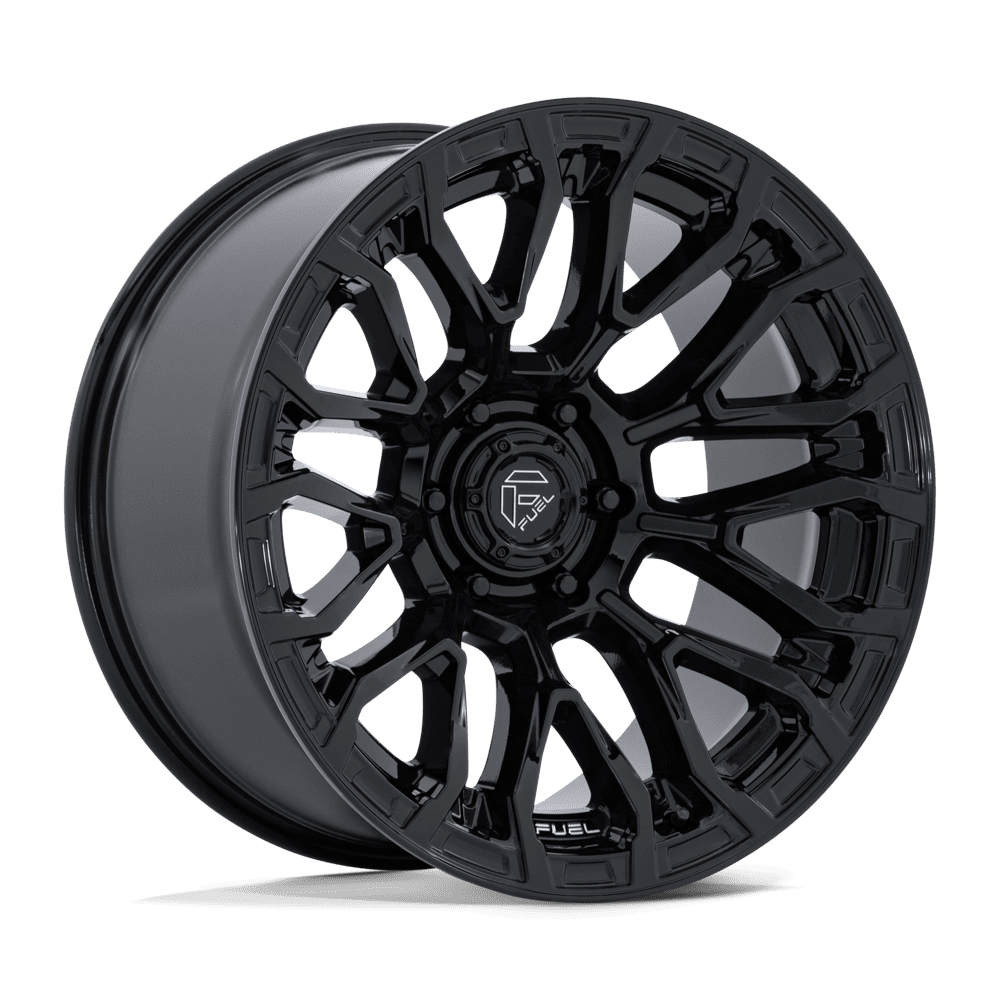 Fuel CHISEL Gloss Black wheel view 4