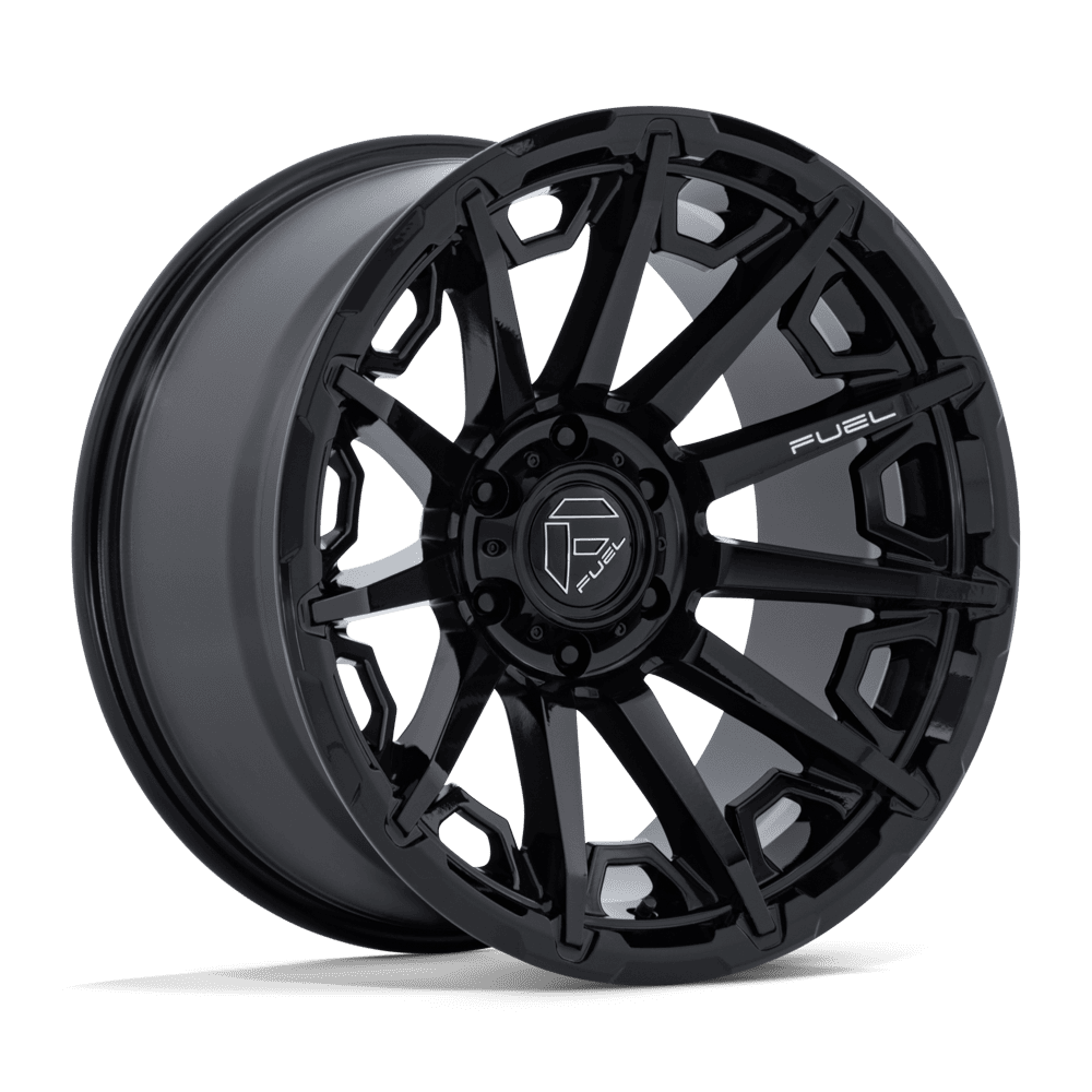 Fuel GRIP Gloss Black wheel view 4