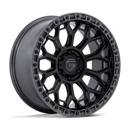 Fuel TALON Gloss Black W/ Gunmetal Lip wheel