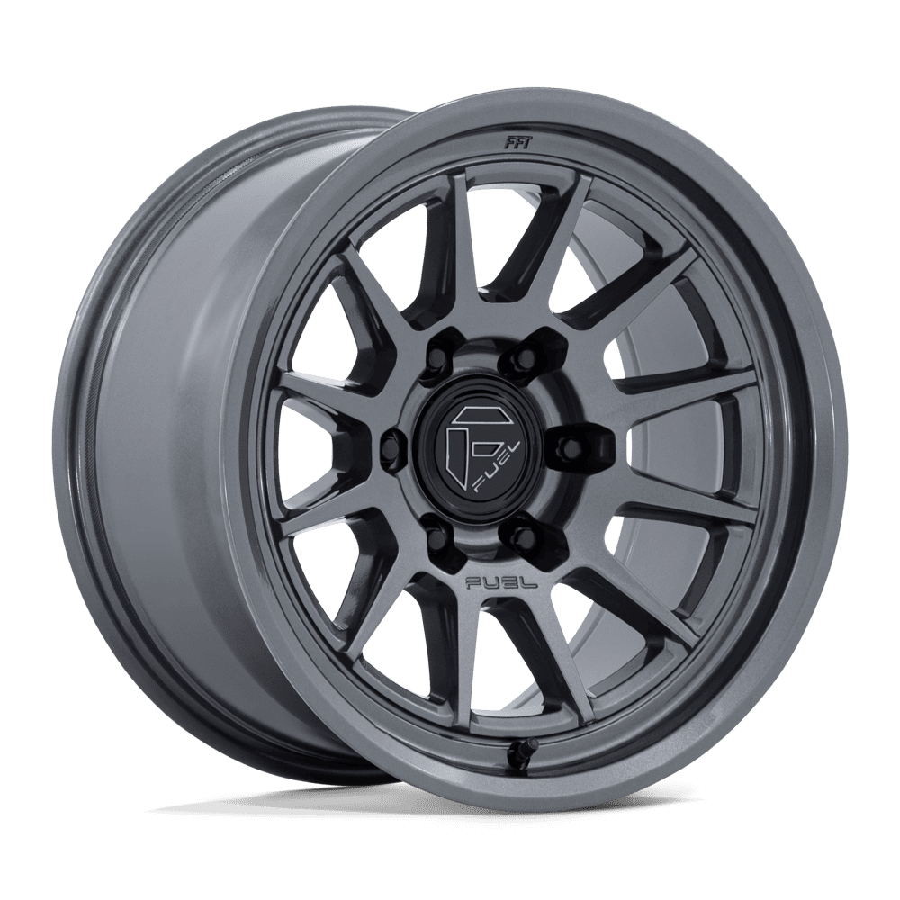 Fuel SPUR Gloss Gunmetal wheel view 4