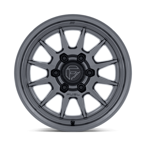 Fuel SPUR Gloss Gunmetal wheel view 3