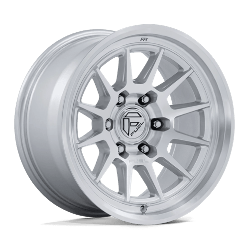 Fuel SPUR Gloss Silver W/ Machined Face wheel