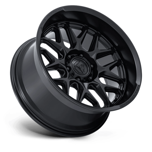 Fuel LYNX Blackout wheel view 2