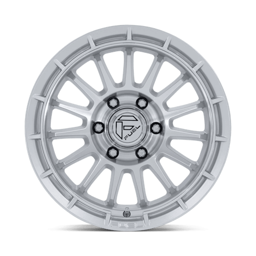 Fuel ASCEND Gloss Silver W/ Machined Face wheel view 3