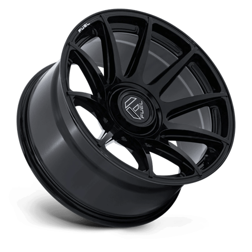 Fuel HALO Gloss Black wheel view 2