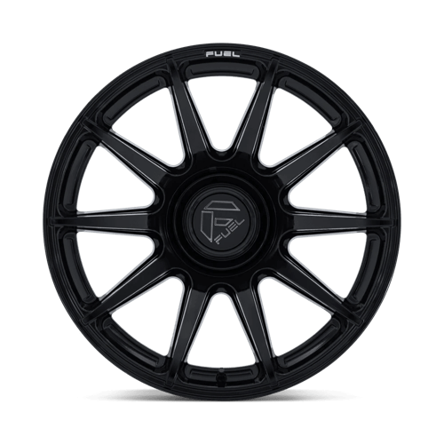 Fuel HALO Gloss Black wheel view 3