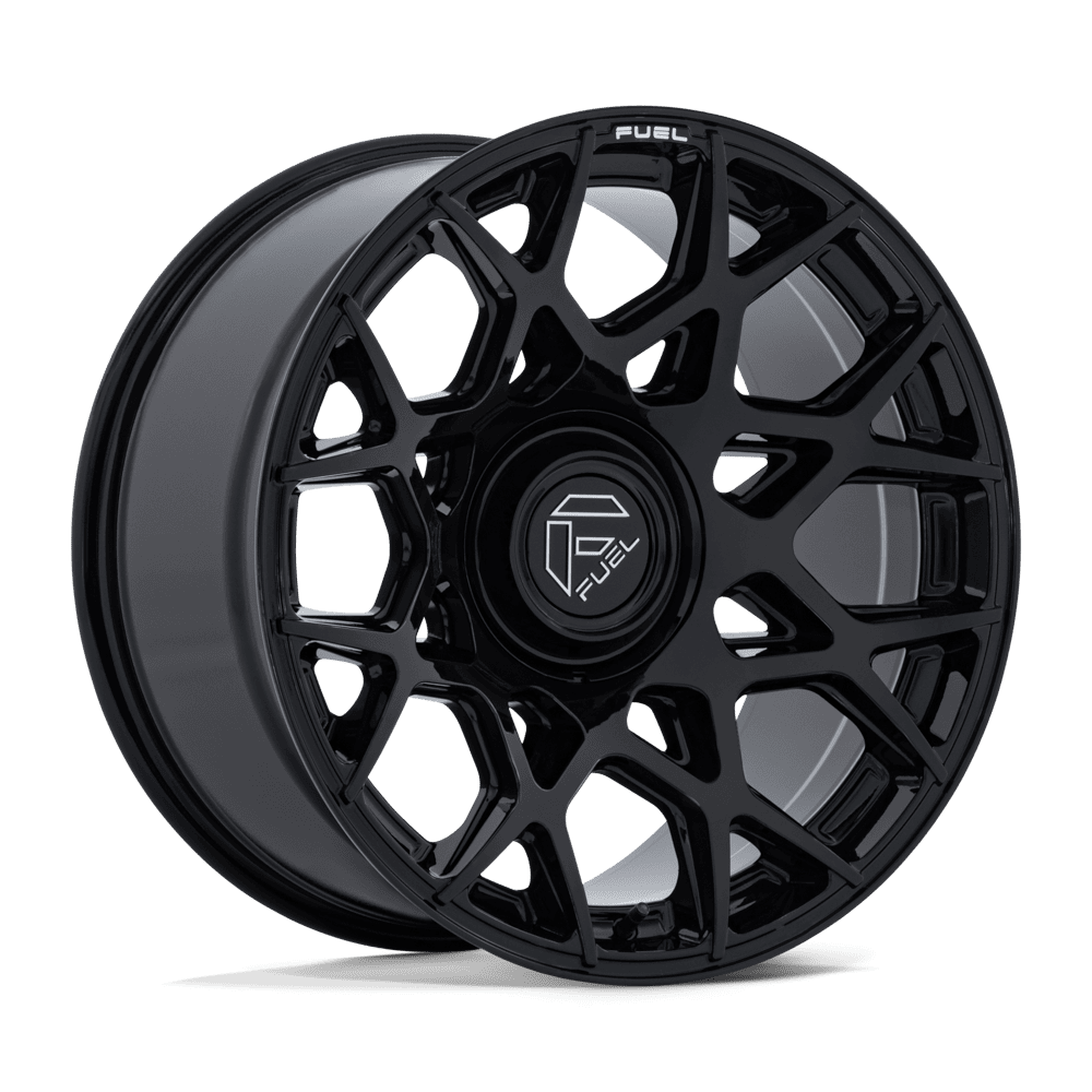 Fuel HEIST Gloss Black wheel view 4