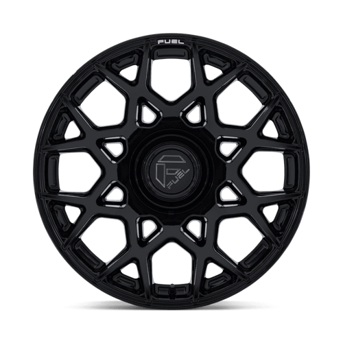 Fuel HEIST Gloss Black wheel view 3