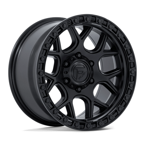 Fuel PUMA Matte Black W/ Gloss Black Lip wheel
