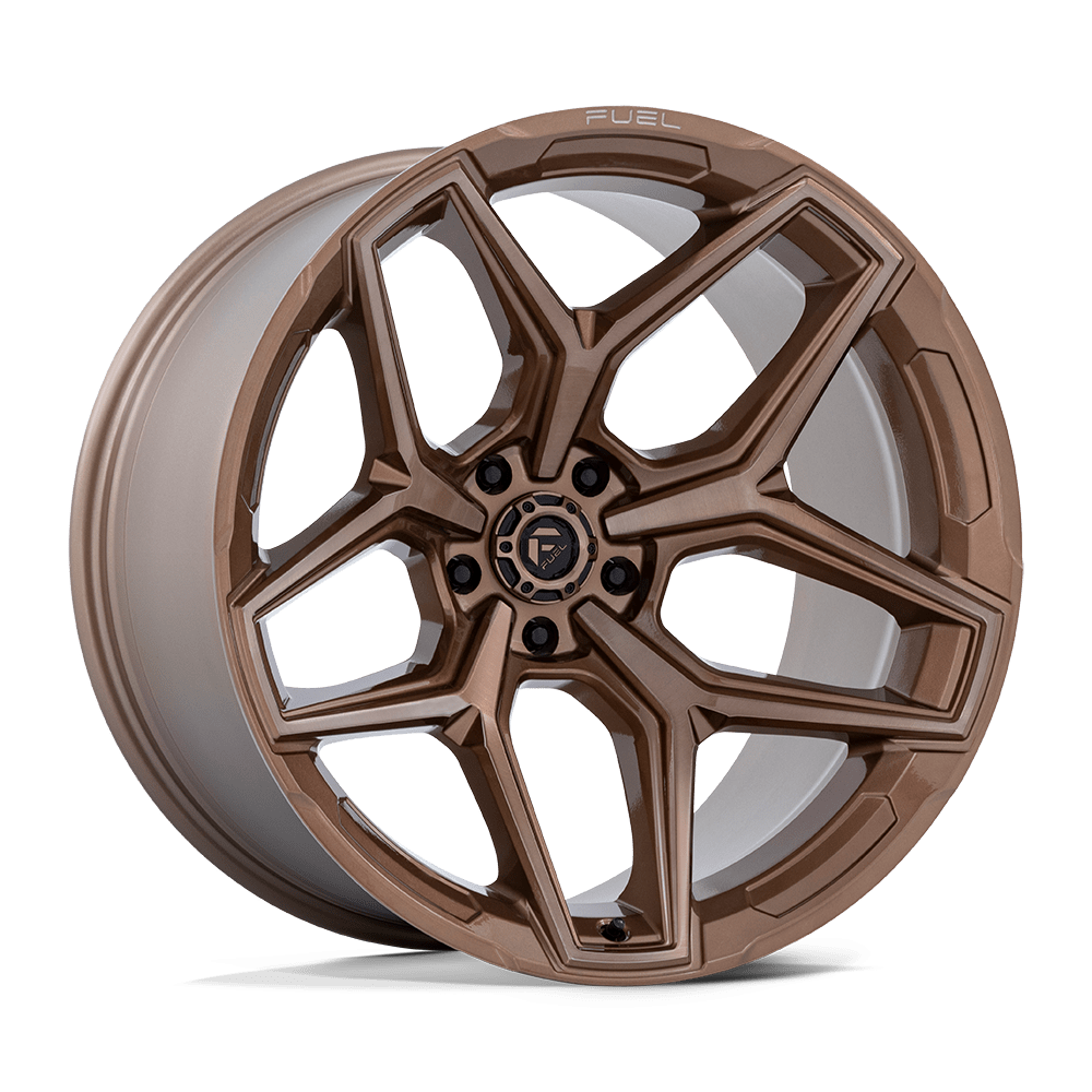 Fuel FLUX Platinum Bronze wheel view 4