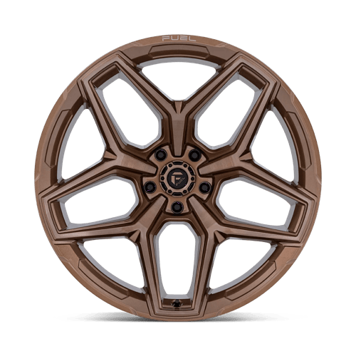 Fuel FLUX Platinum Bronze wheel view 3
